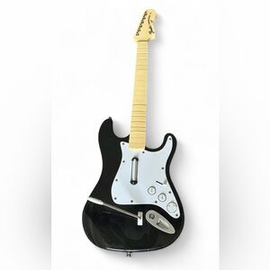 PS3 Wireless Black Guitar Controller for Guitar Hero, Rock Band, Etc - No Dongle